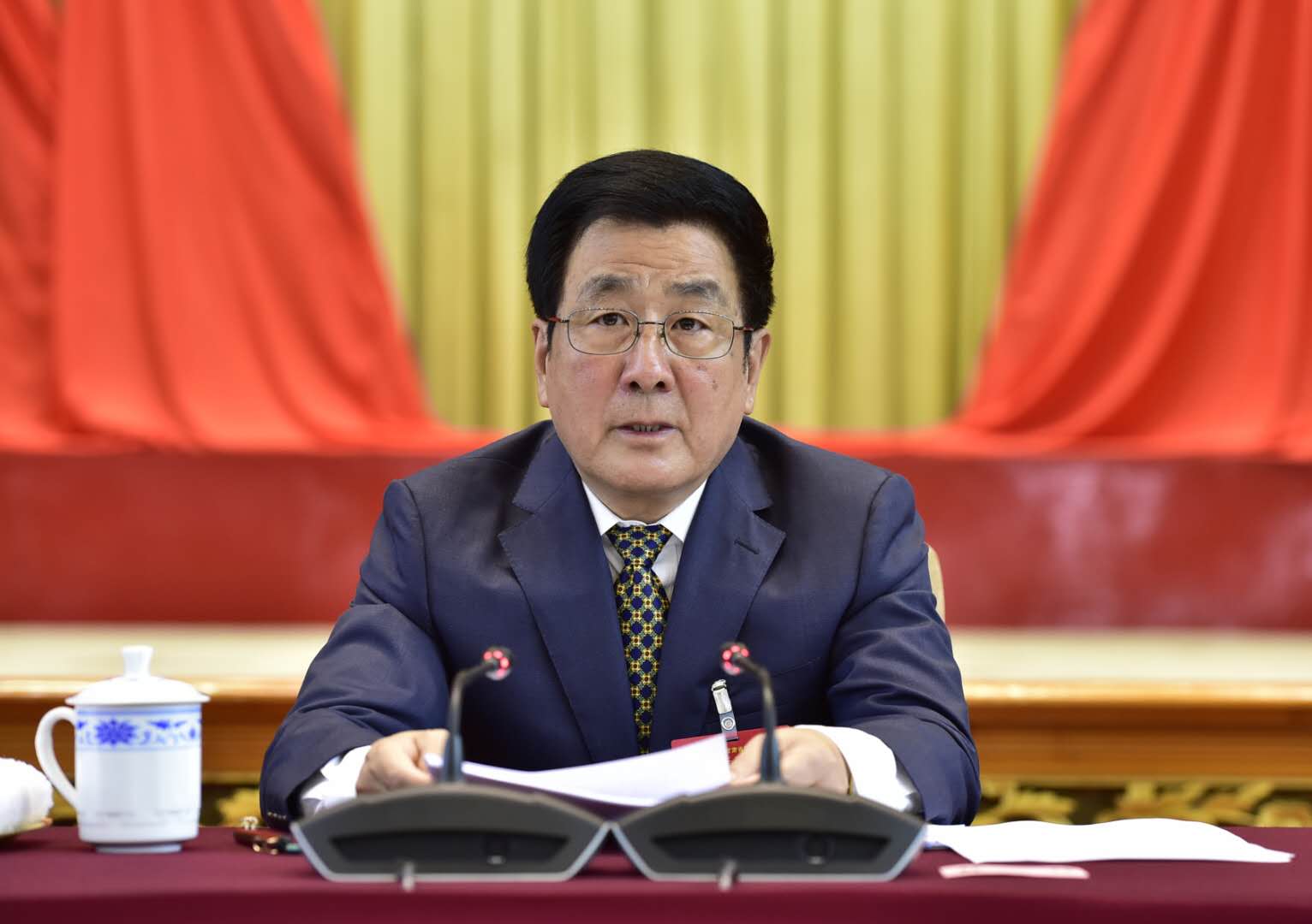 中国共产党甘肃省第十三届委员会第十二次全体会议开幕