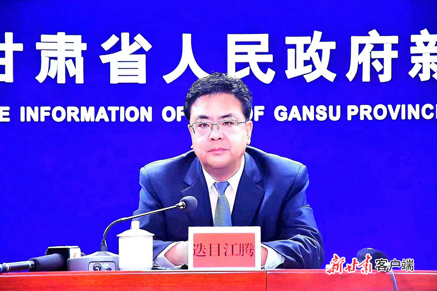 市委宣传部部长,市委统战部部长迭目江腾先生,庆阳市政府副市长吴宝定