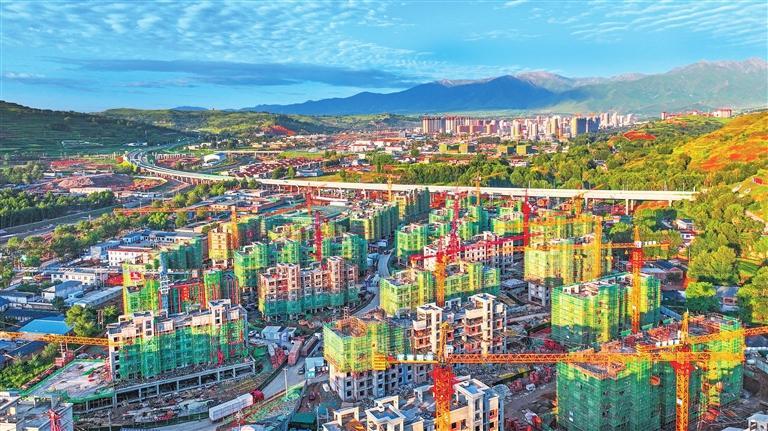 积石山县灾后恢复重建工作剪影